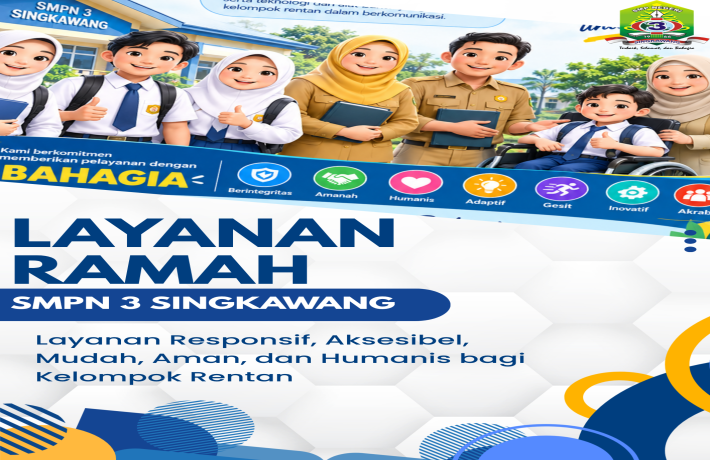 SMPN 3 Singkawang Perkuat Layanan Ramah Kelompok Rentan